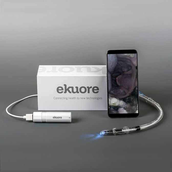 Купить портативный цифровой ветеринарный эндоскоп eKuore