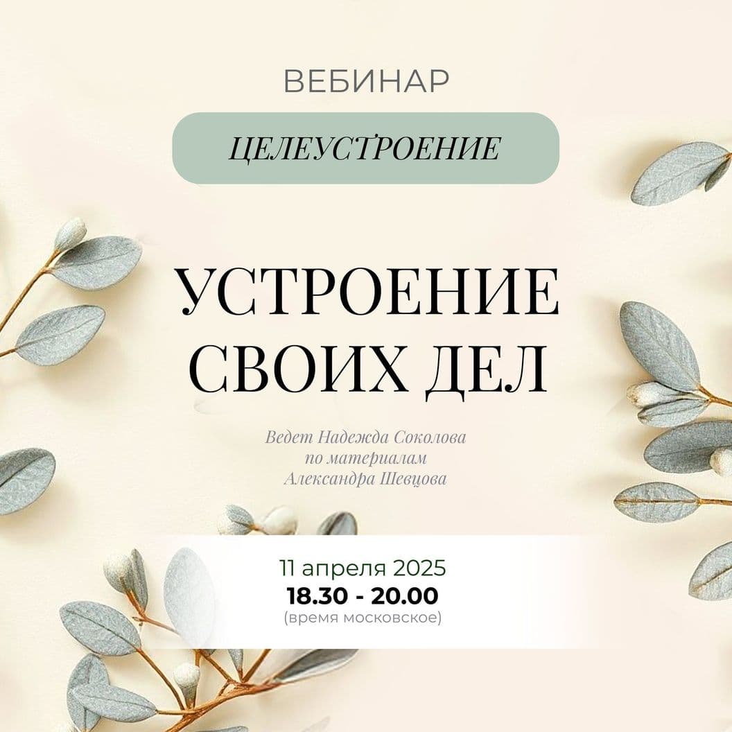 Купить Целеустроение. Устроение своих дел