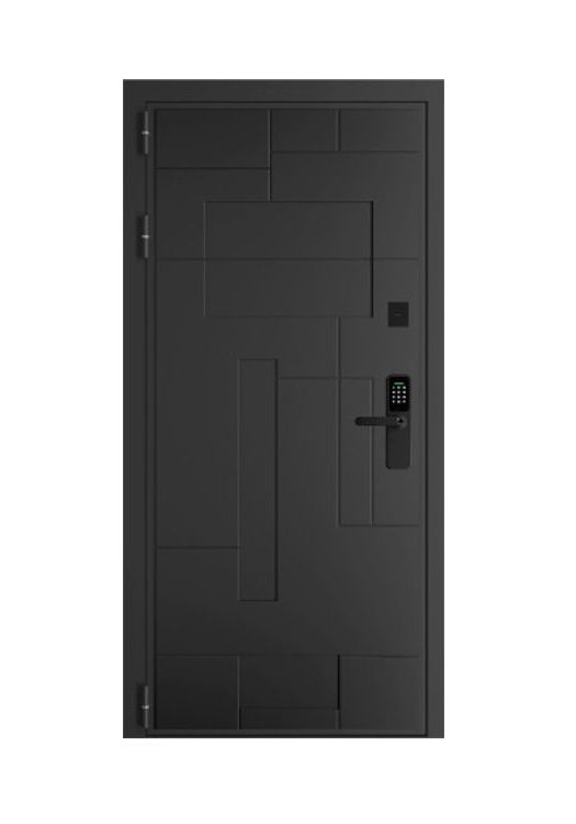Входная дверь DV6 DESIGN SMART Черный Кварц DVERIUM