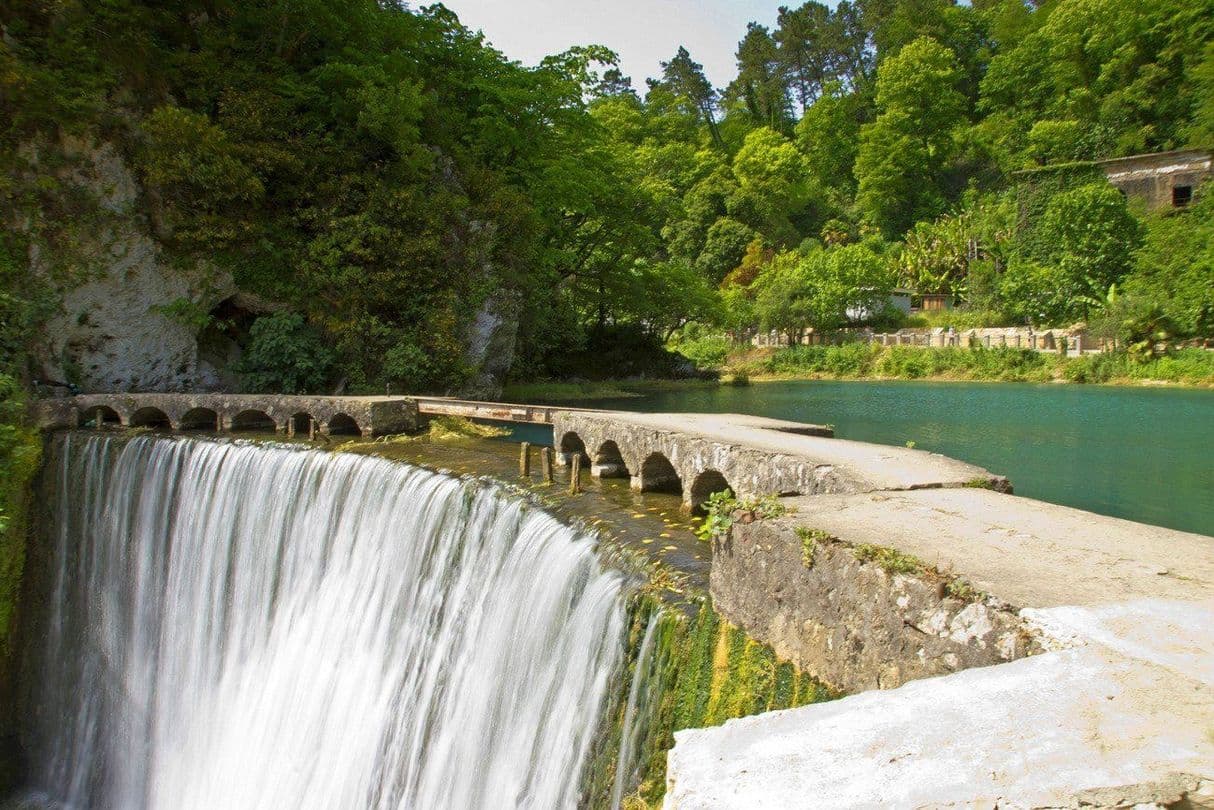 Рукотворный водопад в Абхазии новый Афон