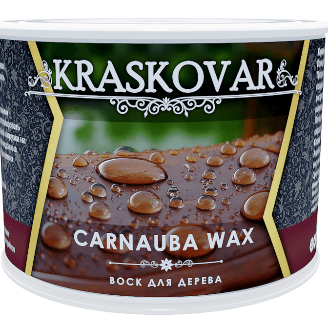 Купить Воск Kraskovar Carnauba Wax для дерева 0,5л