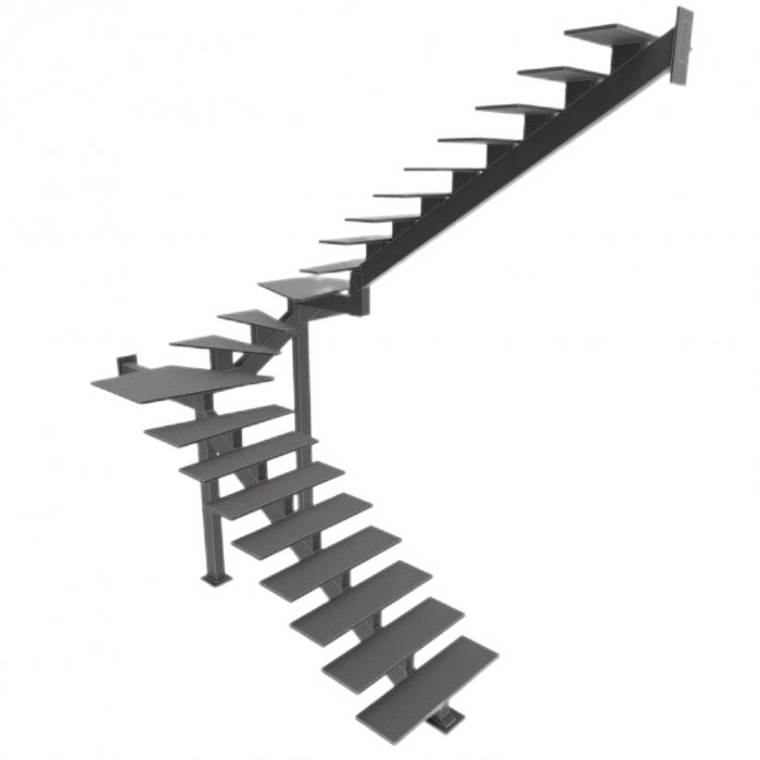Поворотные лестницы