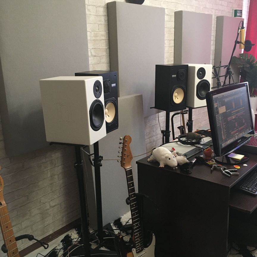 Как сделать акустические звукопоглощающие панели для своей студии звукозаписи