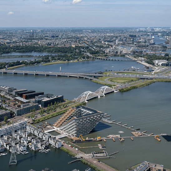 Купить Необычный архитектурный проект от BIG в Амстердаме