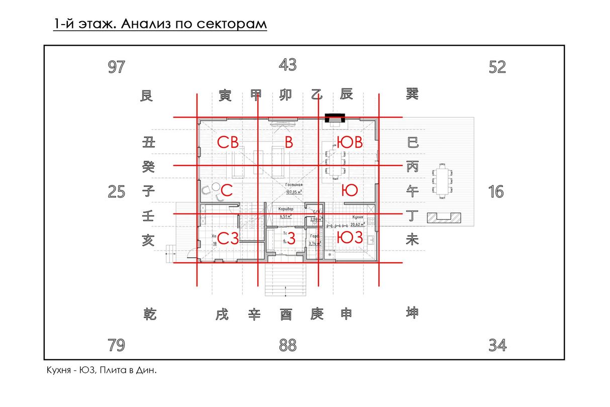 Двухэтажный дом по фен-шуй / Feng Shui Architects