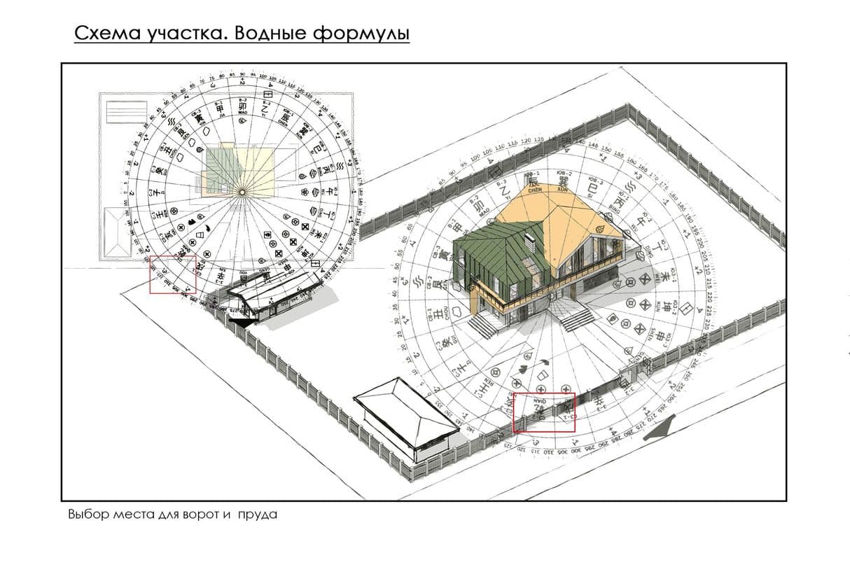 Двухэтажный дом по фен-шуй / Feng Shui Architects