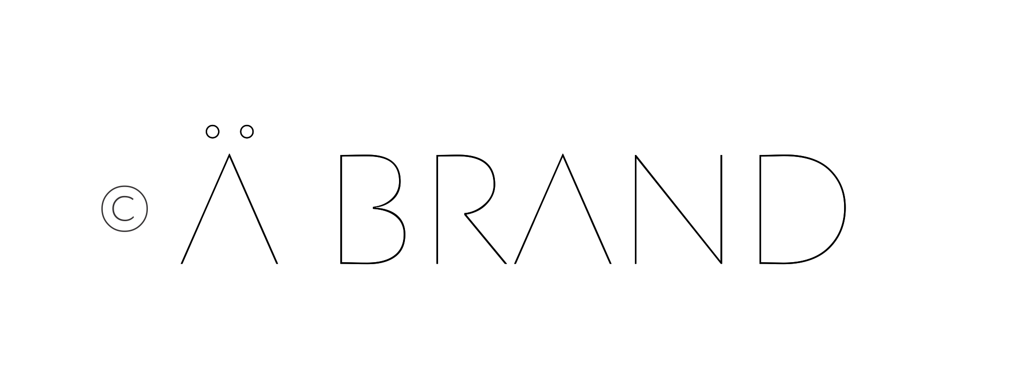 A BRAND logo