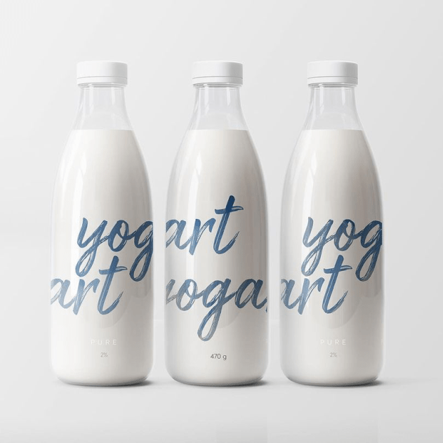 Yogurt package design