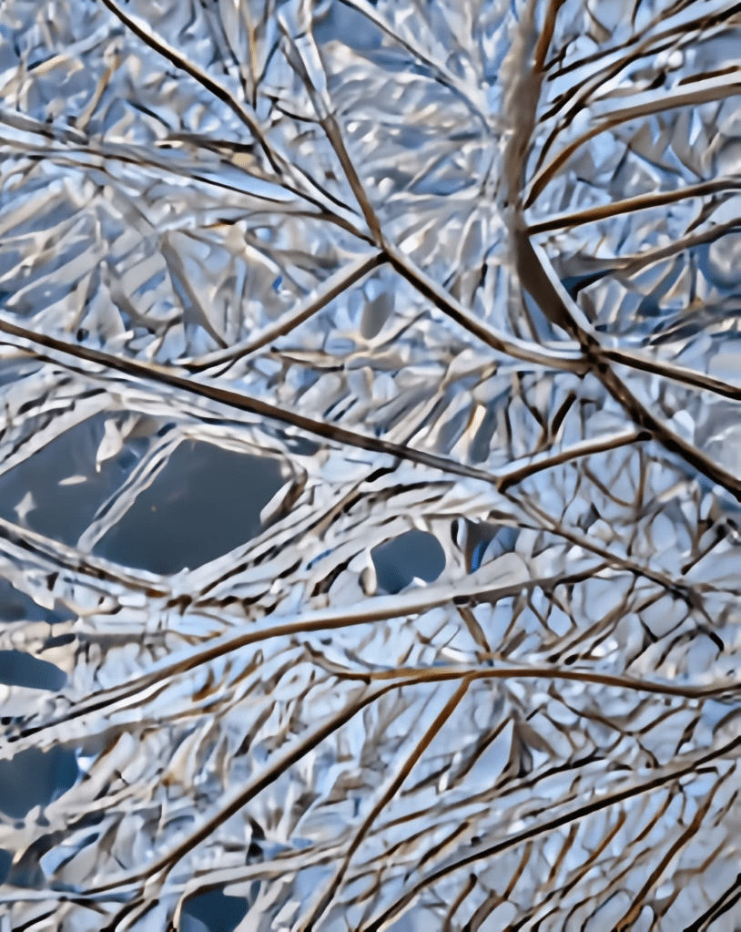 Влияние ледяного дождя на деревья
