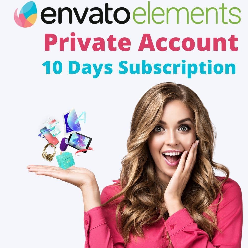Купить Аккаунт Envato Elements 10 дней