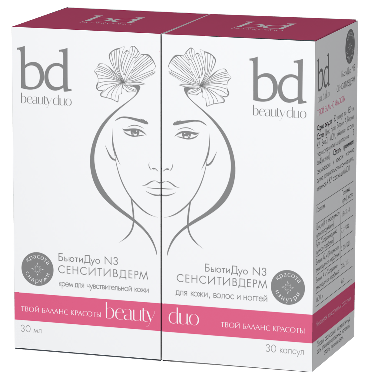 Купить Комплекс BeautyDuo SENSITIVE DERM