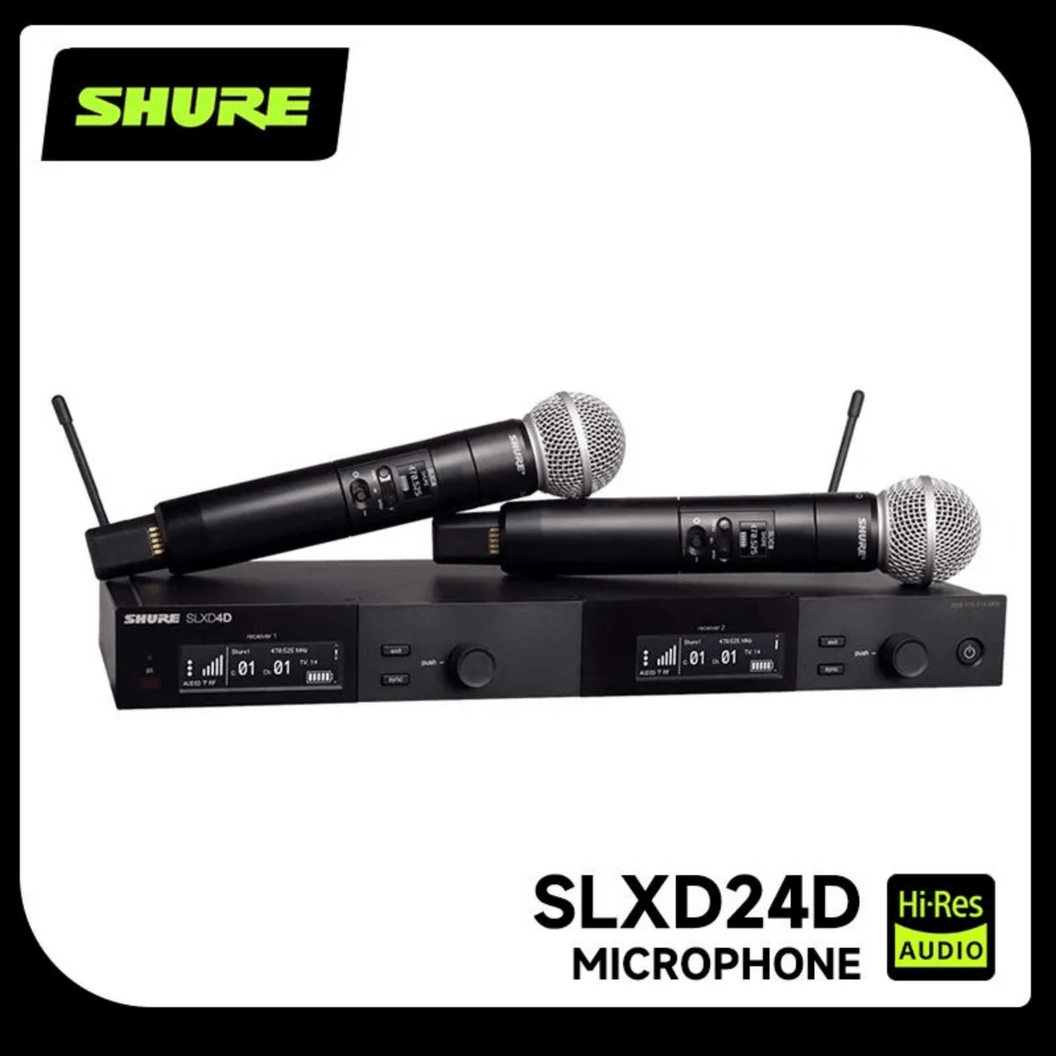 Купить Двухканальный ресивер SHURE SLXD24D/SM58 H56