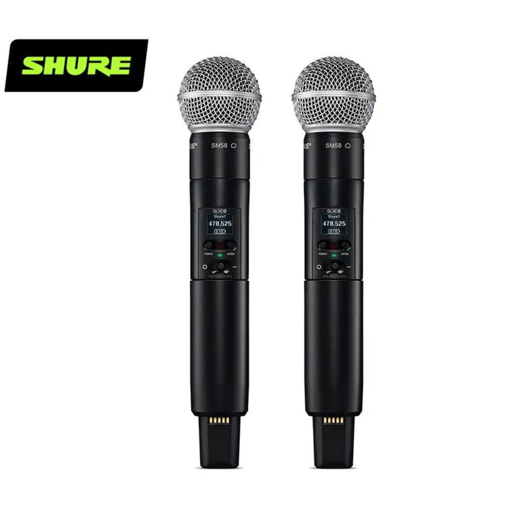 Купить Двухканальный ресивер SHURE SLXD24D/SM58 H56