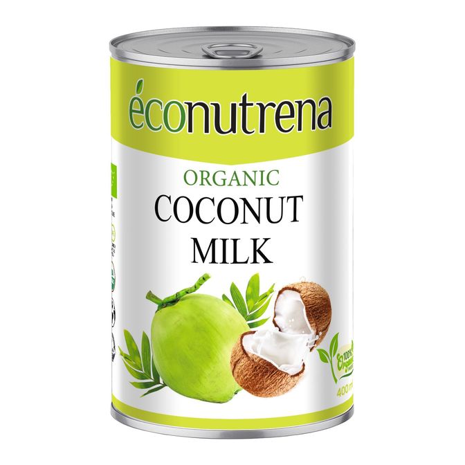 Купить ECONUTRENAОрганическое кокосовое молоко Жирность 17%