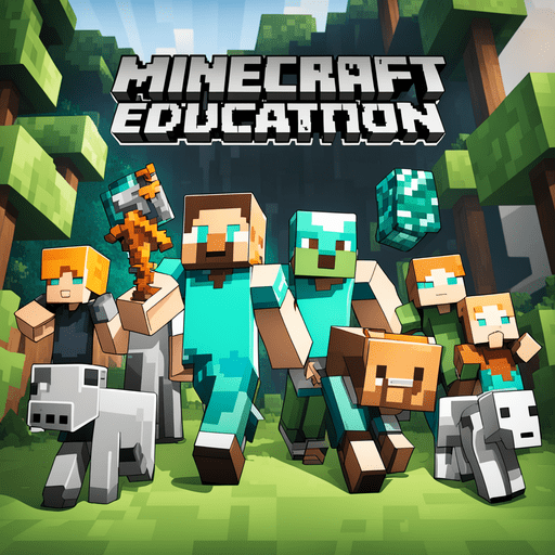 Minecraft Education, для детей от 5 до 12 лет