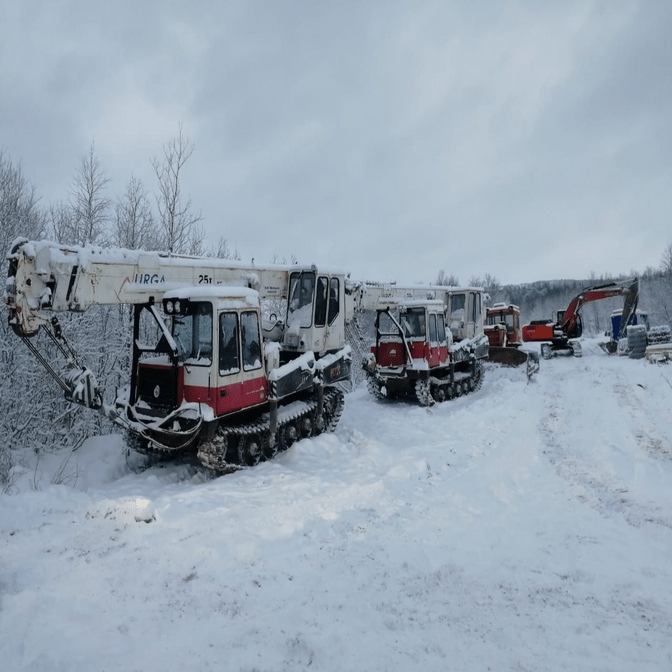 Аренда гусеничного крана мкт 25, аренда болотного крана 25 тонн