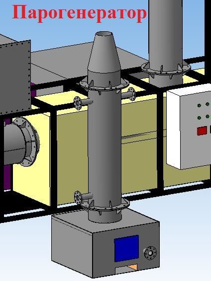 парогенератор для пиролизной установки