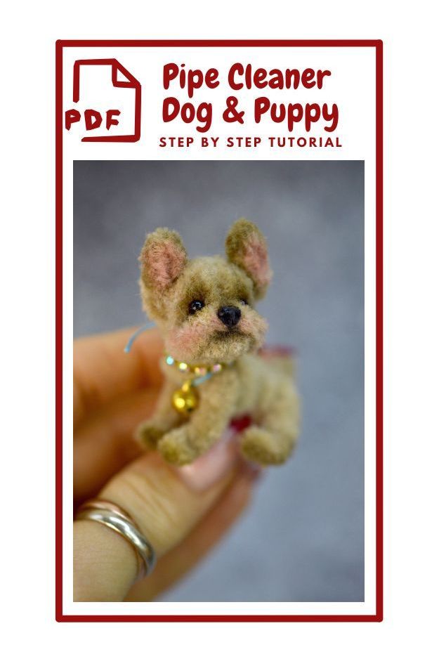 The video tutorial "How to make miniature dogs and puppies for cleaning pipes" is the perfect opportunity for any craft or dog lover who will help create their own miniature puppy using fluffy wire! This file includes a step-by-step video guide that explains how to easily make adorable pipe cleaning puppies. With simple instructions and visual demonstrations, you can create many different dogs and puppies that are perfect for collecting or giving a gift to a loved one. Unleash your creativity and create your own pipe cleaning puppy today!